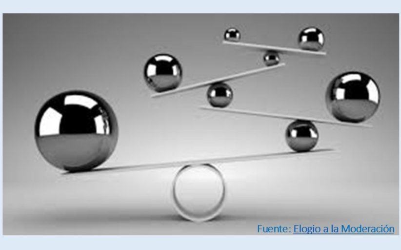 Moderación y exuberancia, donde está el balance